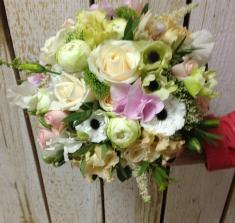 Купить свадебный букет с анемонами 001 с доставкой в Могилеве